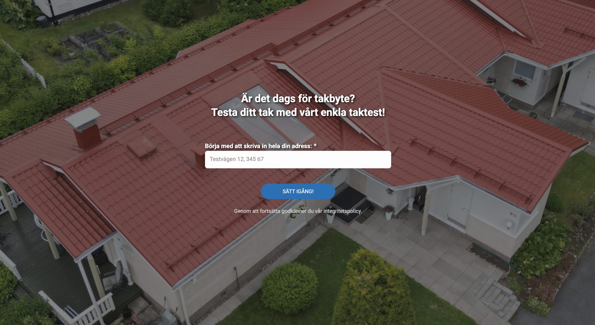gör vårt taktest